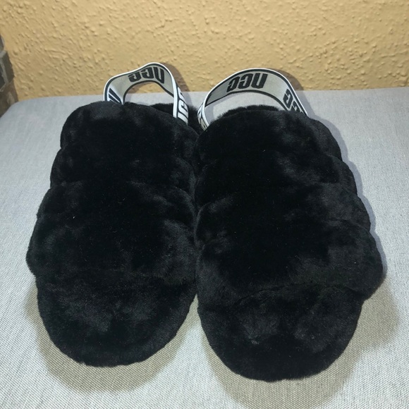 ugg fluff yeah slide size 9